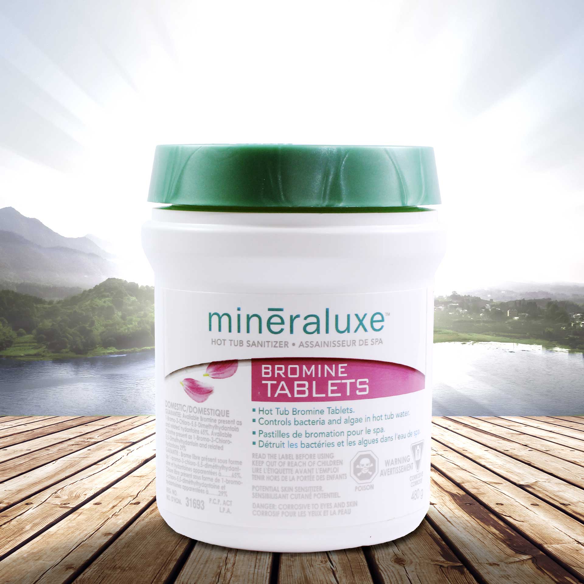 Mineraluxe Bromine Tablets 480 G